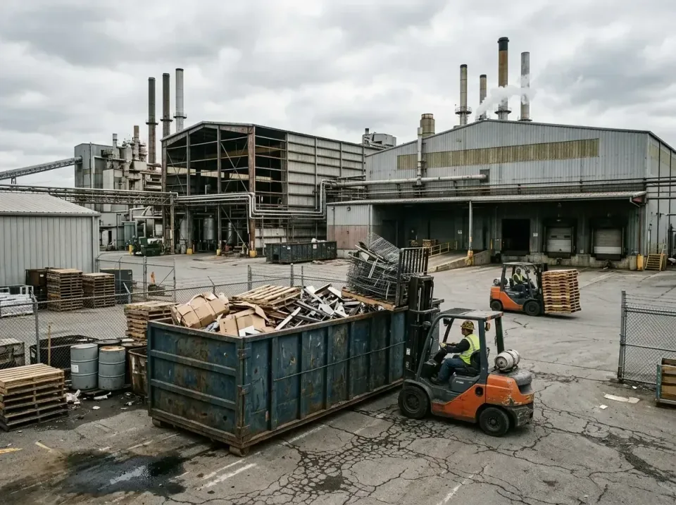 industrial-factory-scrap-conta-003 — frequently asked questions, Cheap Roll-off Dumpster Rentals in Sheboygan Falls, WI
